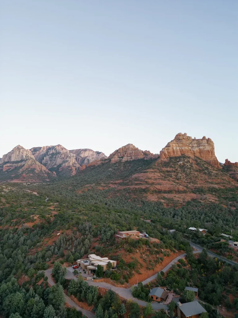 Sedona sunset view
