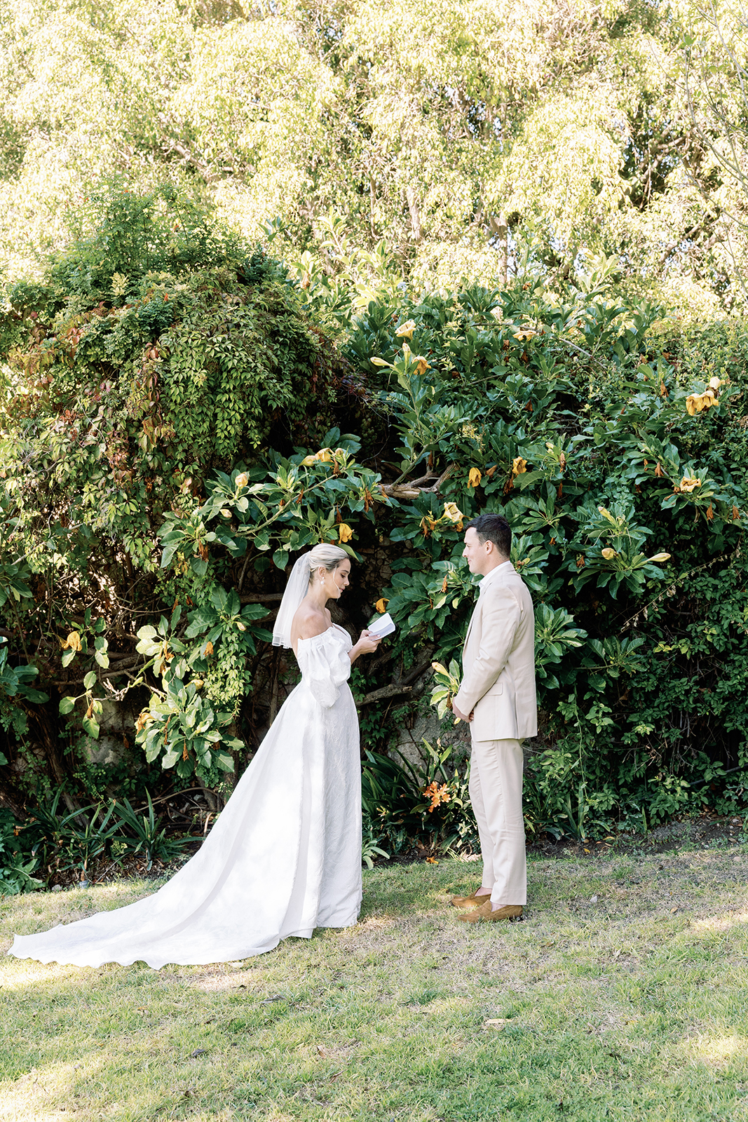 Outdoor wedding ceremony at Casa de Sierra Nevada Belmond Hotel in San Miguel de Allende