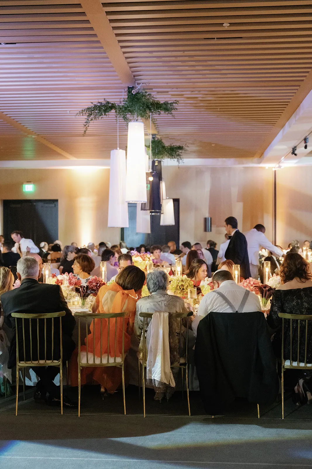 Candlelit wedding reception dinner at The Miami Beach EDITION